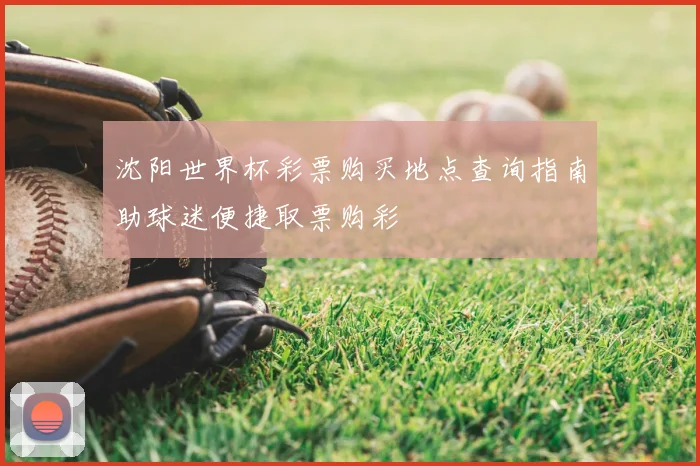 沈阳世界杯彩票购买地点查询指南助球迷便捷取票购彩