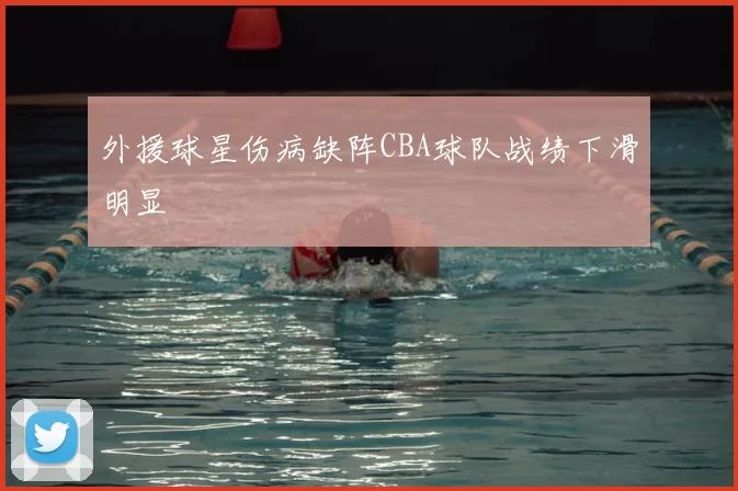 外援球星伤病缺阵CBA球队战绩下滑明显